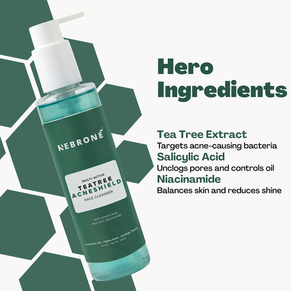 Tea Tree Acne Shield Face Cleanser (200gm)